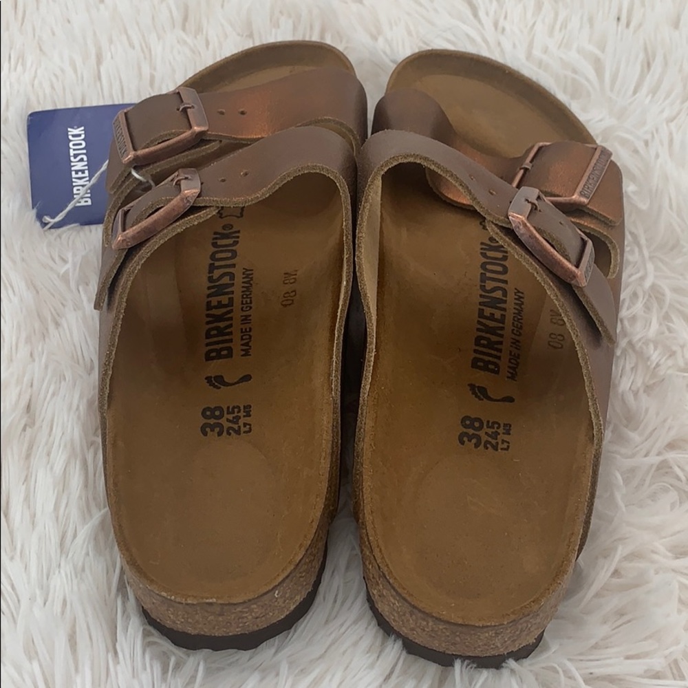 NIB Birkenstock Arizona brown sandals - Picture 3 of 8